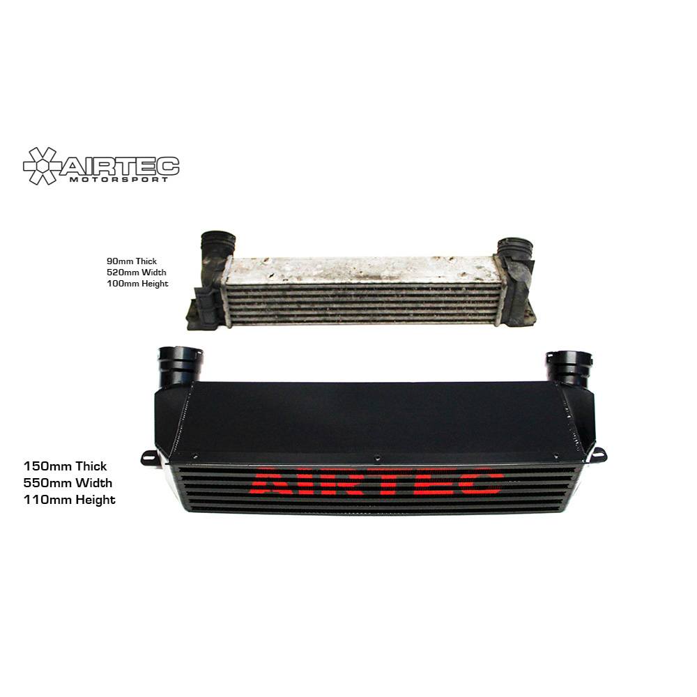 Aggiornamento intercooler AIRTEC Motorsport per BMW Serie 1 e 3 - Modelli diesel (serie E)