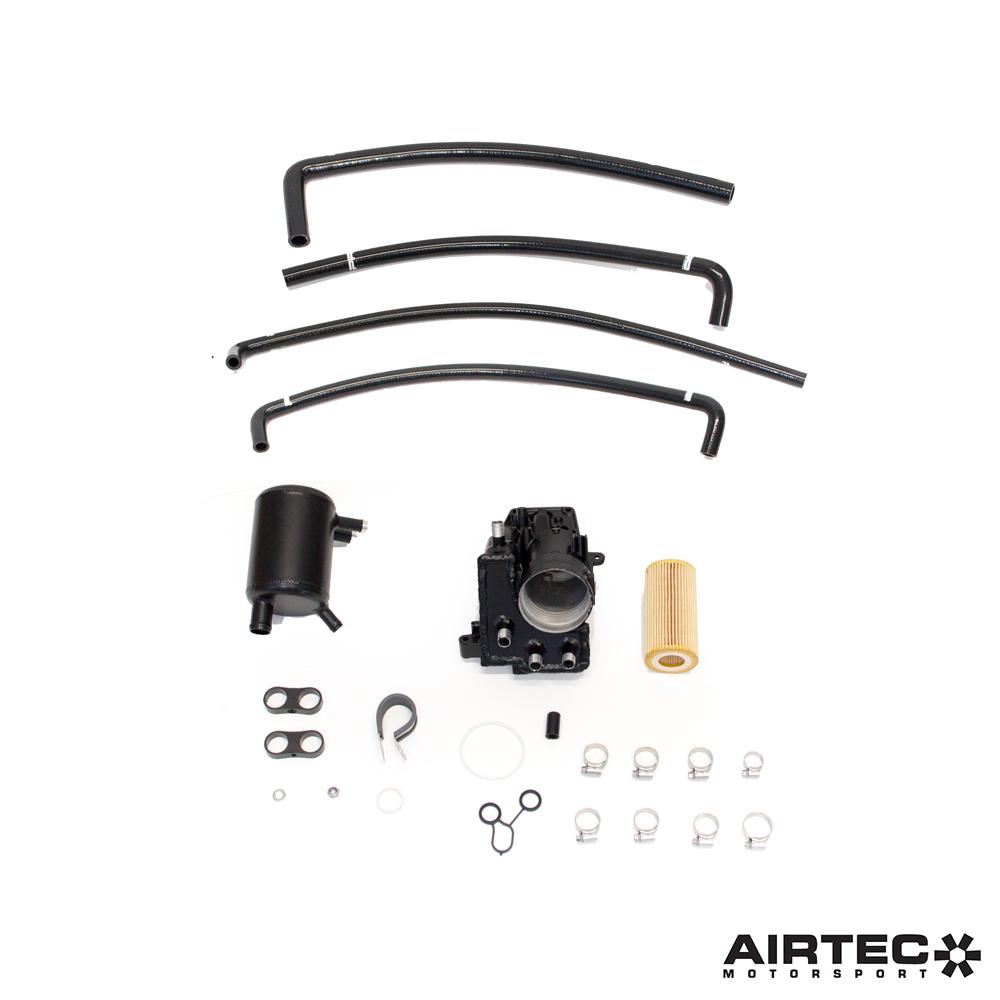 Sistema di sfiato in due pezzi AIRTEC Motorsport per Focus Mk2 ST e RS - dettaglio 2