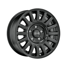 Cerchio in Lega OZ Racing RALLY RAID 18x8.5 ET48 5x130 MATT BLACK SILVER LETTERING