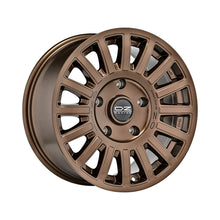 Cerchio in Lega OZ Racing RALLY RAID 17x8 ET25 6x139 GLOSS BRONZE BLACK LETTERING