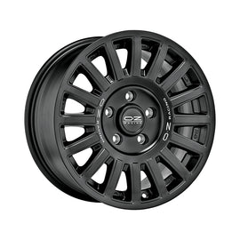Cerchio in Lega OZ Racing RALLY RAID 18x8.5 ET35 6x139 MATT BLACK SILVER LETTERING
