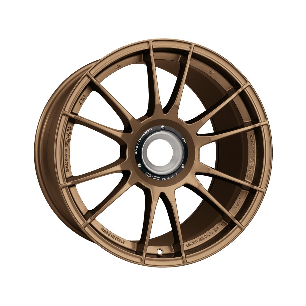 Cerchio in Lega OZ Racing ULTRALEGGERA HLT CL 20x12 ET47 15x130 MATT BRONZE