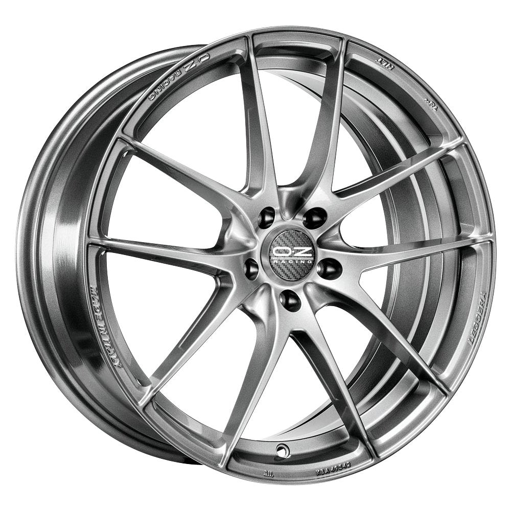 Cerchio in Lega OZ Racing LEGGERA HLT 20x8.5 ET55 5x130 GRIGIO CORSA BRIGHT