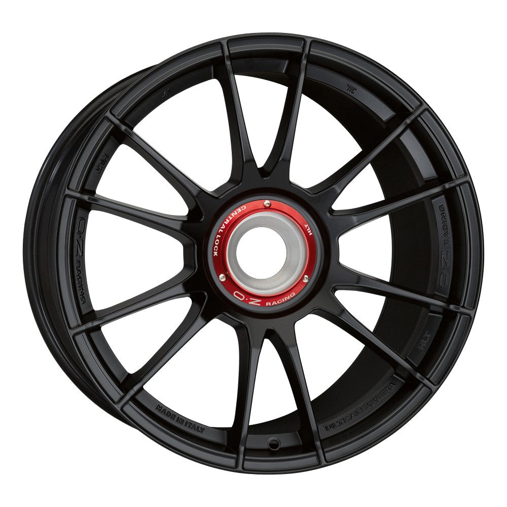 Cerchio in Lega OZ Racing ULTRALEGGERA HLT CL 21x12 ET45 15x130 MATT BLACK
