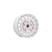 Cerchio in Lega OZ Racing RALLY RACING VAN 18x8 ET45 5x120 RACE WHITE RED LETTERING