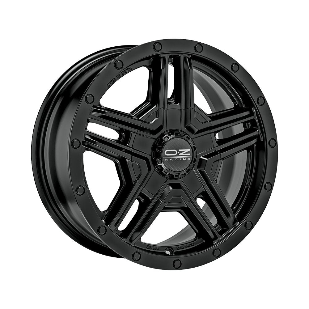 Cerchio in Lega OZ Racing RALLY ADVENTURE 17x8 ET0 5x127 MATT BLACK