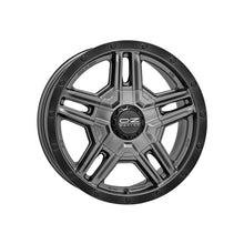 Carica l'immagine nel visualizzatore di Gallery, Cerchio in Lega OZ Racing RALLY ADVENTURE 17x8 ET25 6x139 MATT GRAPHITE / BLACK LIP