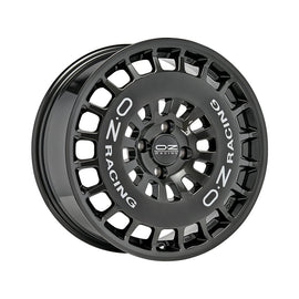 Cerchio in Lega OZ Racing RR40 18x8 ET38 5x110 HYPER TITANIUM SILVER LETTERING