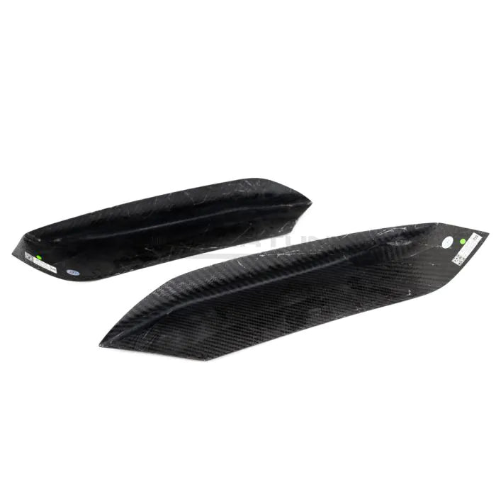 CarbonWorks Splitter paraurti anteriori in carbonio per BMW M3 F80 2014-2018 e M4 F82/F83 2014-2022 - foto 2