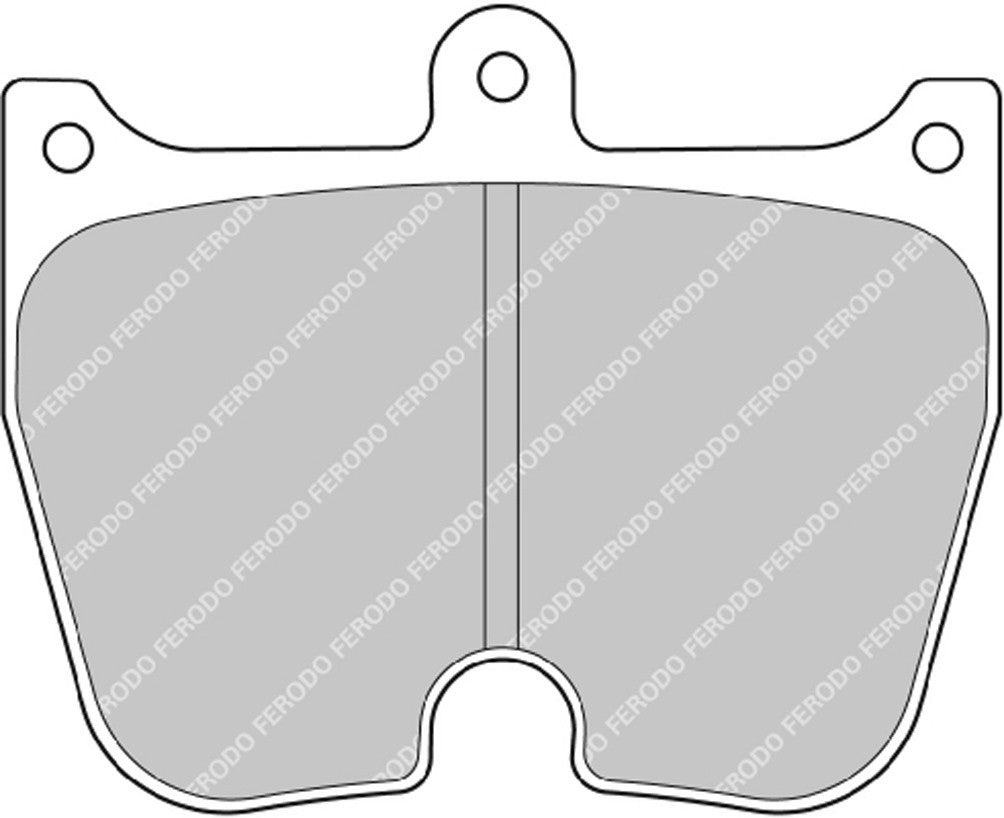 Pastiglie freni racing Ferodo DS3000 per pinze Alcon, Brembo