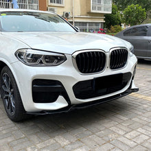 Splitter Anteriore Nero Lucido BMW X3 G01 Pre-LCI 18-21 - foto 2
