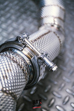 Downpipe BAQ Exhaust Mercedes AMG GT 63 / 63 S 4 porte X290 / E 63 AMG W213 4.0 V8 M177 – foto 3