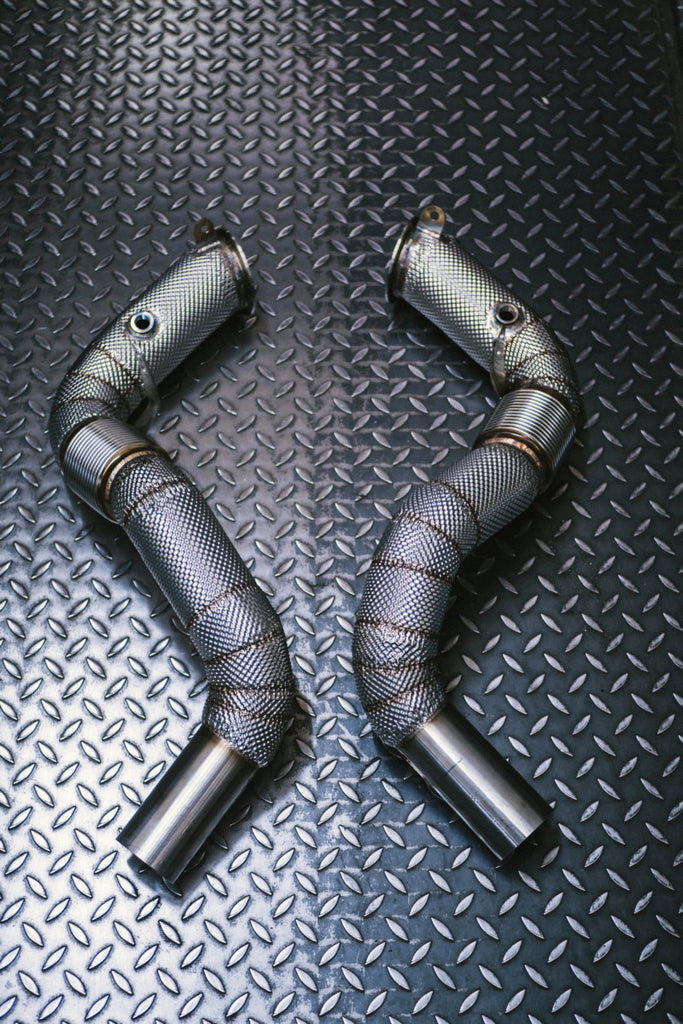 Downpipe BAQ Exhaust BMW 550i F10 / F11 / F07, 650i F06 / F12 / F13, 750i F01 / F02 4.4 N63 (preLCI) – foto 1