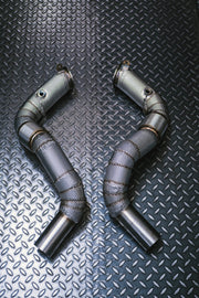 Downpipe BAQ Exhaust BMW X5 M F85 / X6 M F86 S63, X5 / X6 G05 / G06 50i M50i 4.4 – foto 1