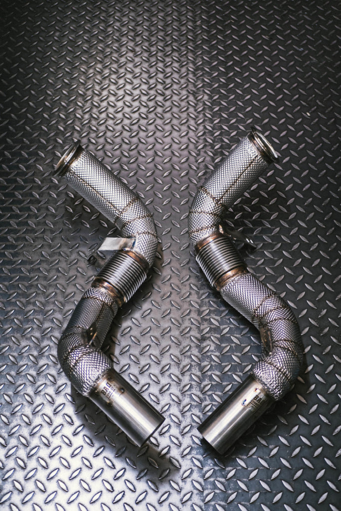 Downpipe BAQ Exhaust BMW M8 F92 / F93, X5 M F95 / X6 M F96 4.4 S63 – foto 5