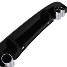 Diffusore Posteriore Nero Lucido Quadrupla Uscita VW Golf MK7.5 17-20 - foto 5