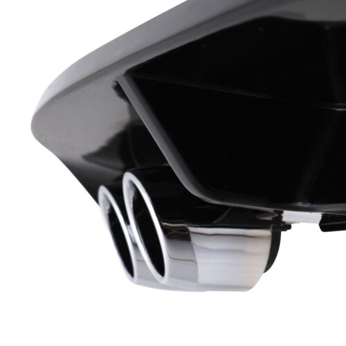 Diffusore Posteriore Nero Lucido Quadrupla Uscita VW Golf MK7.5 17-20 - foto 6