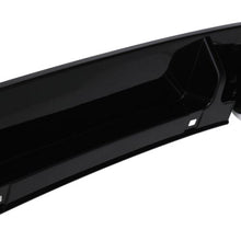 Diffusore Posteriore Nero Lucido Quadrupla Uscita VW Golf MK7.5 17-20 - foto 7