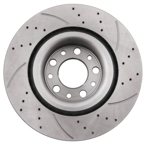 Dischi Freno Posteriori Forati e Ventilati 320mm Alfa Romeo Stelvio 949 2.0 Q4 2017+ - foto 3