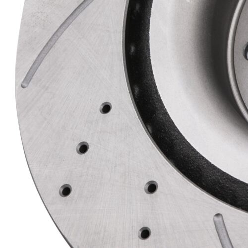 Dischi Freno Posteriori Forati e Ventilati 320mm Alfa Romeo Stelvio 949 2.0 Q4 2017+ - foto 8