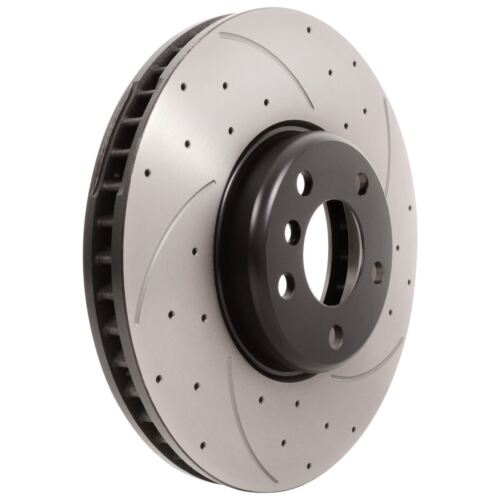 Dischi Freno Anteriori Forati e Scanalati 348mm BMW Serie 6 F12 640I 650I 11-18 - foto 5