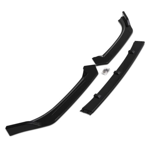 Splitter Anteriore Nero Lucido VW Golf GTI R Mk6 2008-2014 - foto 4