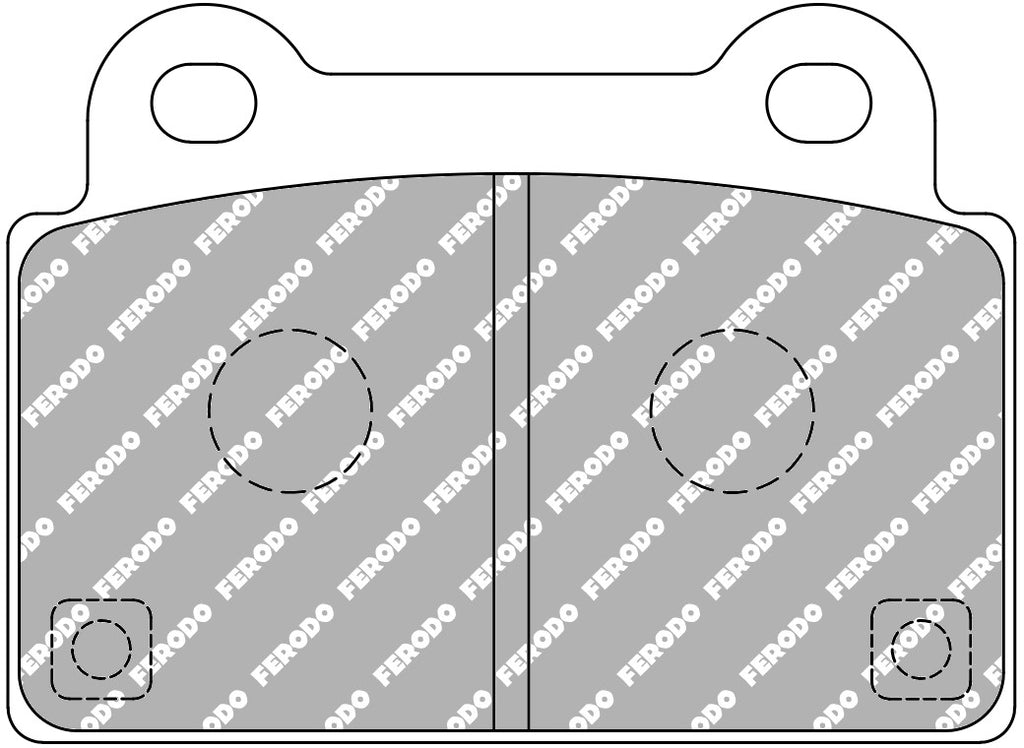 Pastiglie freni Ferodo DS2500 posteriori Mitsubishi Lancer Evo CZ4A, Lancer CY