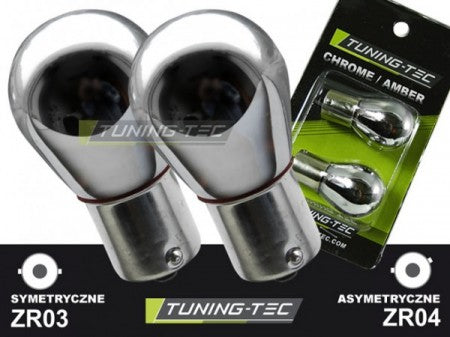 LAMPADINE INDICATORI DI DIREZIONE CROMATE ASYMETRYCZNE