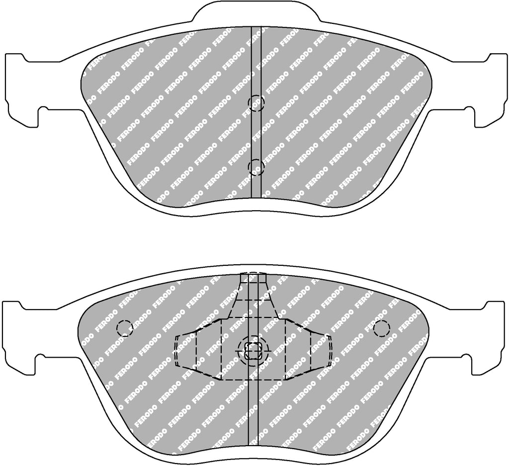 Pastiglie freni Ferodo DS Performance anteriori Ford Focus Mk1
