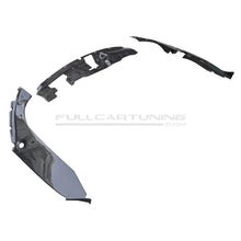 Carica l'immagine nel visualizzatore di Gallery, CarbonWorks Pannello convogliatore aria in carbonio pre-preg per Honda Civic Type R FK8/FK7 2017-2023 - foto 4