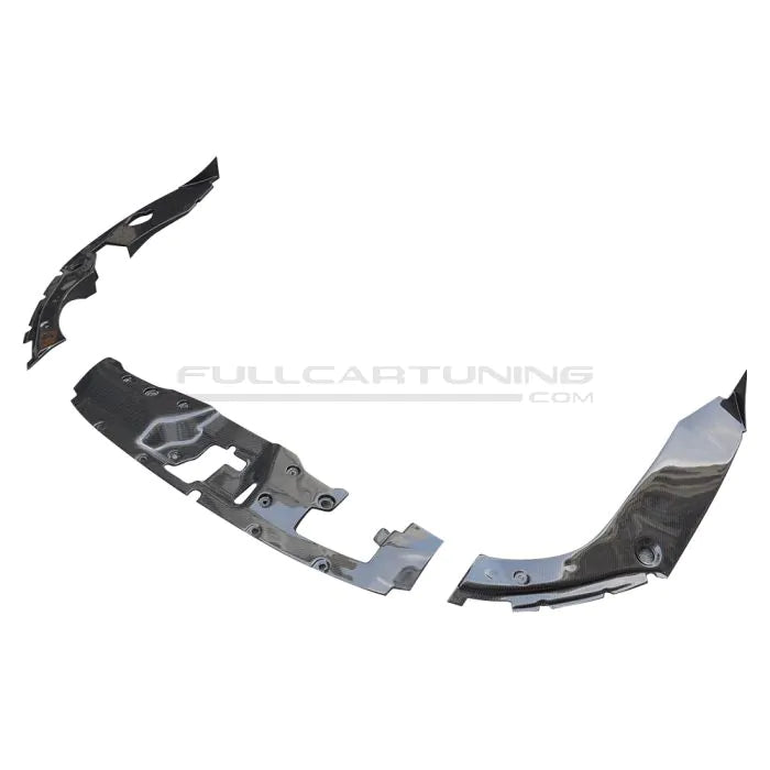 CarbonWorks Pannello convogliatore aria in carbonio pre-preg per Honda Civic Type R FK8/FK7 2017-2023 - foto 2