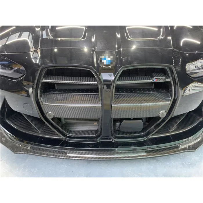 CarbonWorks Griglia anteriore V-Style in carbonio pre-preg per BMW M3 G80 dal 2020 e M4 G82/G83 dal 2020 - foto 5