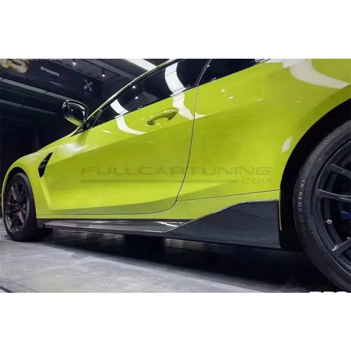 CarbonWorks Minigonne laterali in carbonio pre-preg per BMW M3 G80 dal 2020 e M4 G82/G83 dal 2020 - foto 1