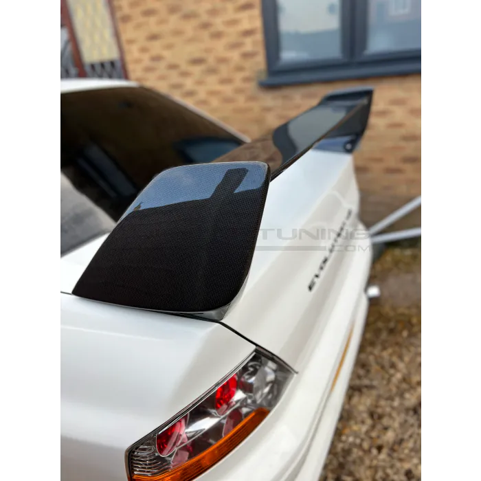 CarbonWorks Spoiler posteriore in carbonio per Mitsubishi Lancer Evo 2001-2008 - foto 9