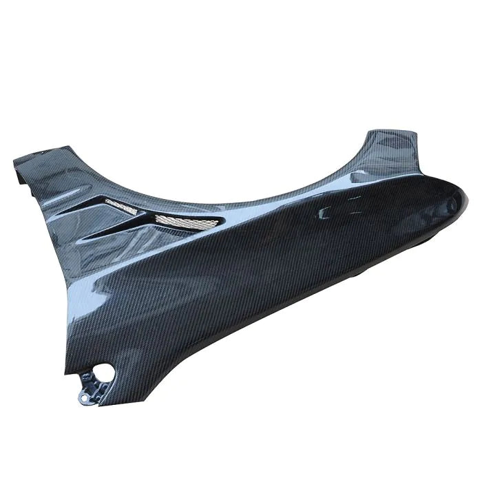 CarbonWorks Parafanghi anteriori in carbonio per Mitsubishi Lancer Evo 2003-2008 - foto 7