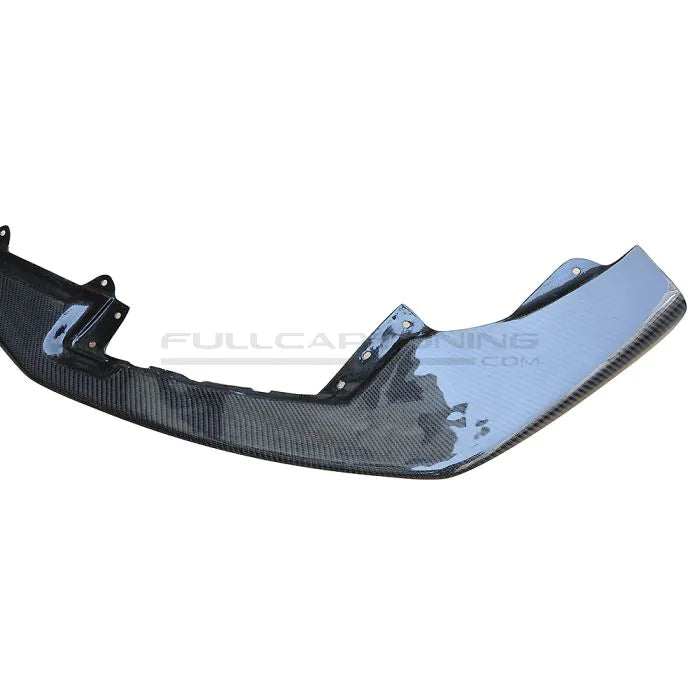 CarbonWorks Lip paraurti anteriore R Style in carbonio per Mitsubishi Lancer Evo 2005-2008 - foto 6