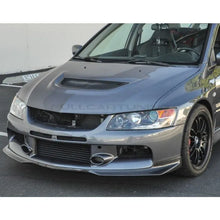 Carica l'immagine nel visualizzatore di Gallery, CarbonWorks Lip paraurti anteriore R Style in carbonio per Mitsubishi Lancer Evo 2005-2008 - foto 1