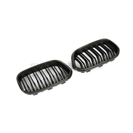 CarbonWorks Griglia sportiva in carbonio per BMW Serie 1 F20/F21 2015-2019 - foto 2