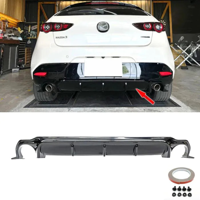 Diffusore posteriore Mazda 3 BP Hatchback