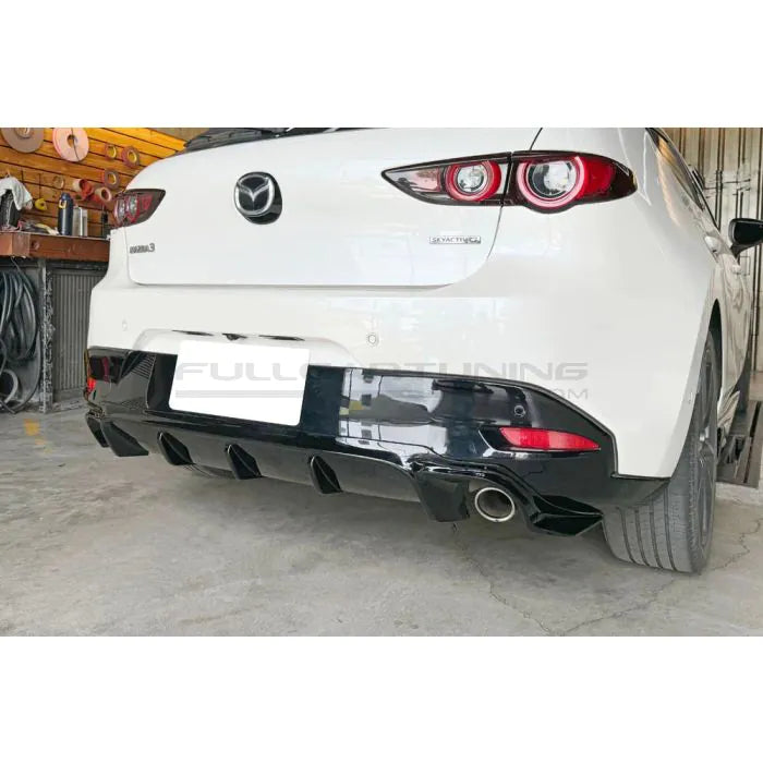 Diffusore ABS nero Mazda 3 Hatchback dal 2018