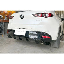 Carica l'immagine nel visualizzatore di Gallery, Diffusore ABS nero Mazda 3 Hatchback dal 2018