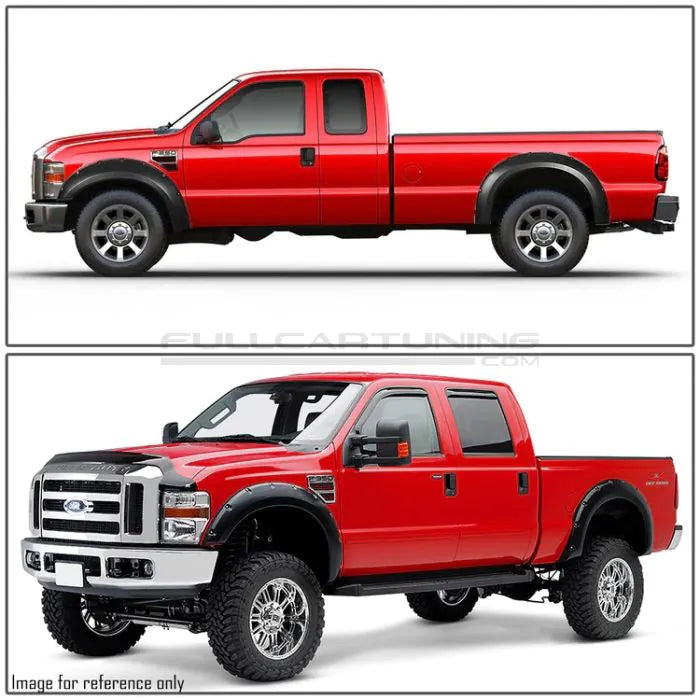 Dettaglio parafanghi allargati Ford F-250