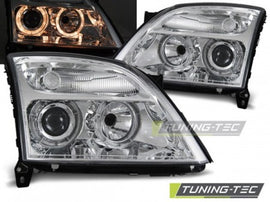 Fari Anteriori OPEL VECTRA C 04.02-08.05 ANGEL EYES CHROME