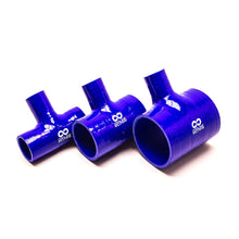 Carica l'immagine nel visualizzatore di Gallery, Manicotto a T in silicone con derivazione 25 mm | Cooling Solutions — Blu