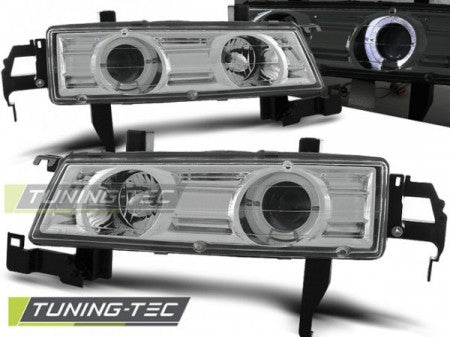 Fari Anteriori HONDA PRELUDE 02.92 - 01.97 ANGEL EYES CHROME