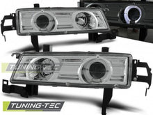 Carica l&#39;immagine nel visualizzatore di Gallery, Fari Anteriori HONDA PRELUDE 02.92 - 01.97 ANGEL EYES CHROME