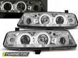 Fari Anteriori OPEL CALIBRA 09.90-06.97 ANGEL EYES CHROME