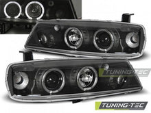 Carica l&#39;immagine nel visualizzatore di Gallery, Fari Anteriori OPEL CALIBRA 08.90-06.97 ANGEL EYES BLACK