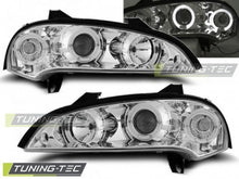 Carica l&#39;immagine nel visualizzatore di Gallery, Fari Anteriori OPEL TIGRA 09.94-12.00 ANGEL EYES CHROME