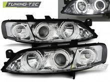 Carica l&#39;immagine nel visualizzatore di Gallery, Fari Anteriori OPEL VECTRA B 11.95-12.98 ANGEL EYES CHROME